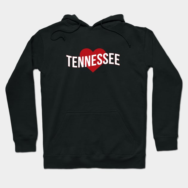 Tennessee Love Hoodie by Novel_Designs